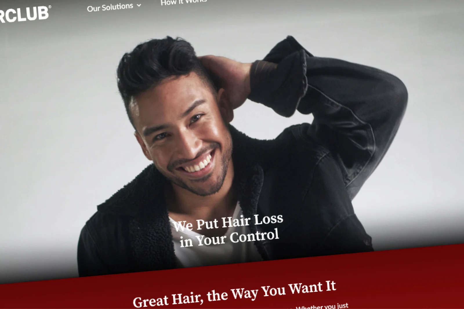 HairClub — project showcase