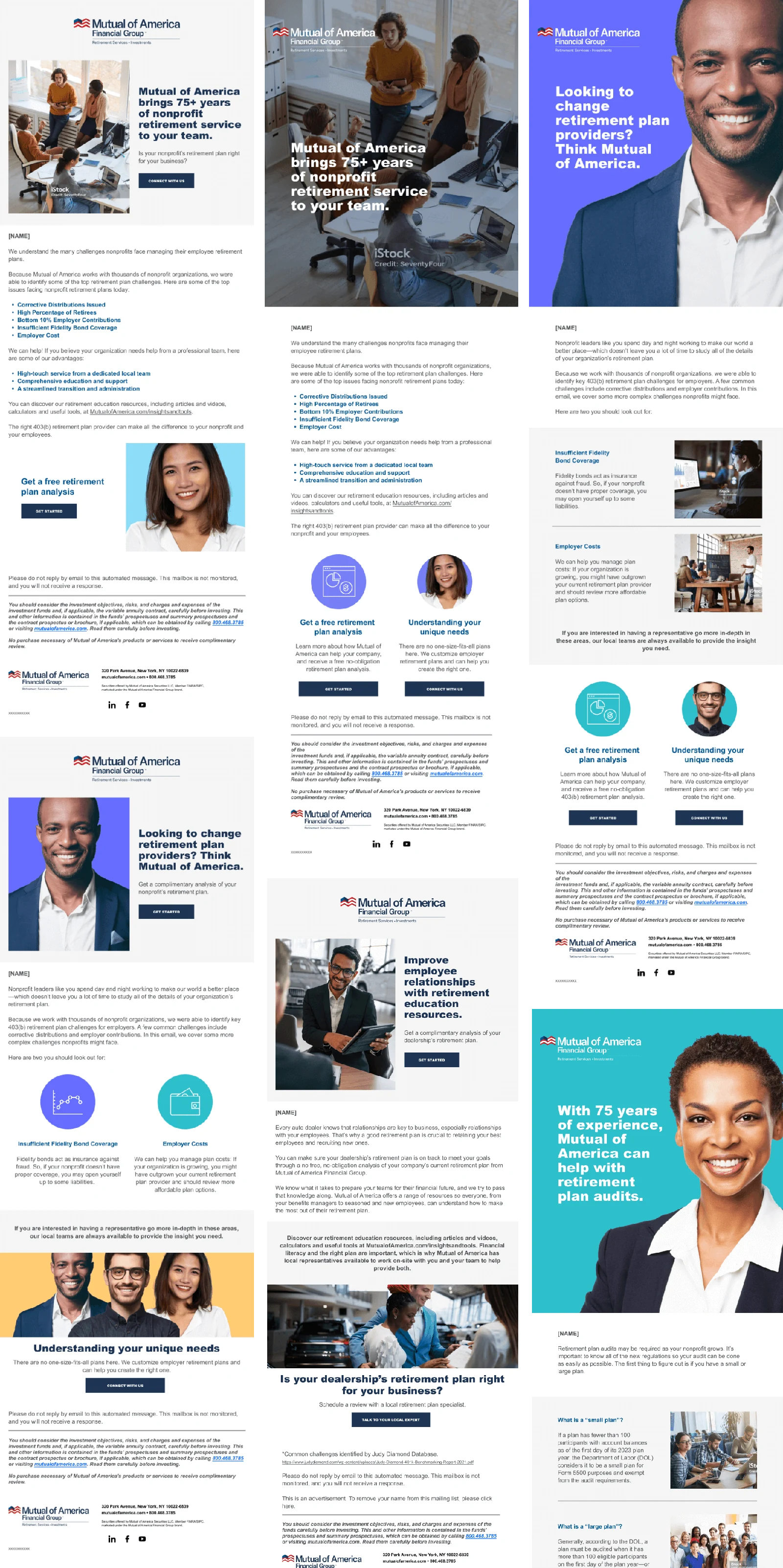 eCRM — design board 3