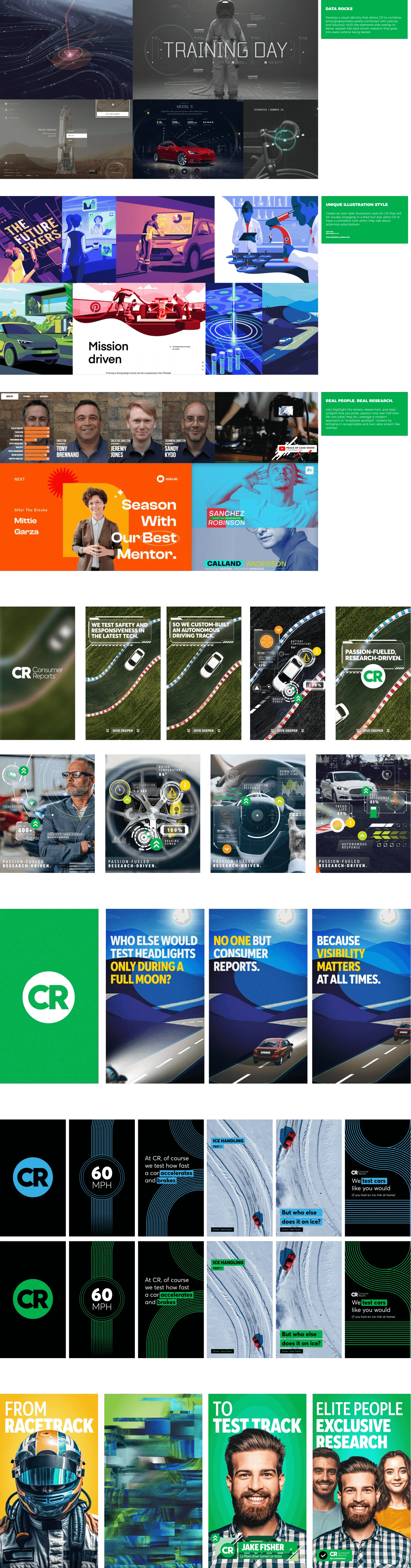Consumer Reports — design board 1